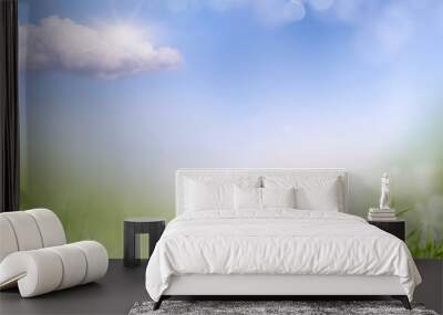 Abstract spring background Wall mural