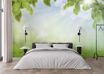 Abstract spring background Wall mural