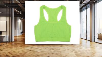 sports bra isolated on white Wall mural