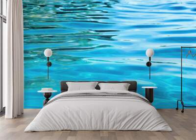 Pool Water Background & Texture Wall mural