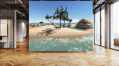 Paradise Island Wall mural