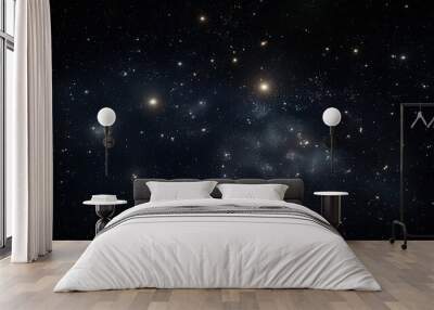 starry night sky Wall mural