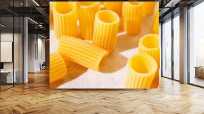 Rigatoni Italian pasta Wall mural