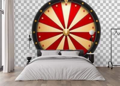 wheel of fortune 3d object Wall mural