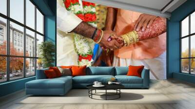 kerala traditional hindu wedding ceremony Wall mural