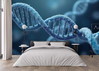  Exploring the blueprint of life  DNA double helix Wall mural