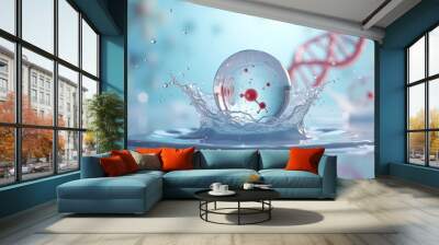  Explosive Science  The Power of DNA Wall mural