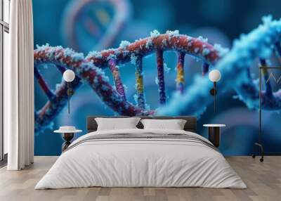  Molecular marvel  The intricate dance of DNA Wall mural