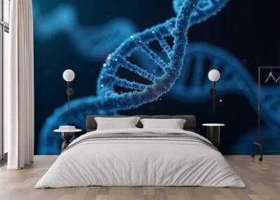 Exploring the blueprint of life  DNA Wall mural