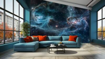 space galaxy background Wall mural