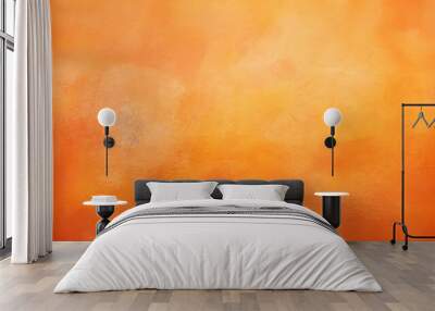 Organic orange texture design Wall mural