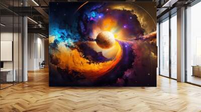 Cosmic wallpaper - galaxy,universe,astronomy Wall mural