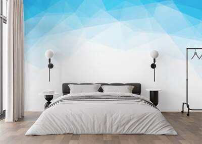 abstract geometric polygonal background. Wall mural