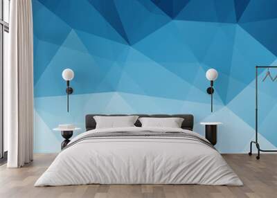 Abstract geometric polygonal background. Wall mural