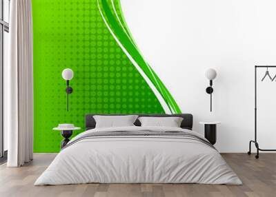 Abstract hi-tech background Wall mural