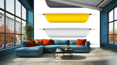 color paper labels. Wall mural