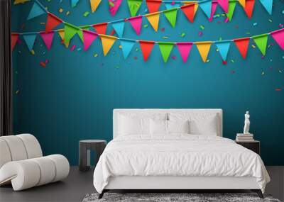 Party celebration background. Wall mural