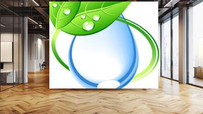 single water icon. vector illustration. Wall mural