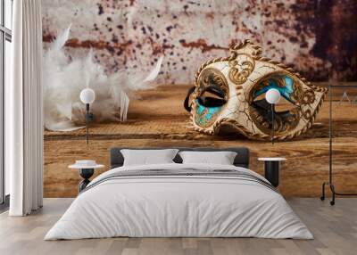 venetian carnival mask Wall mural