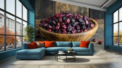 Barberries: A Healthy and Organic Ingredient for Flavorful Cooking Wall mural