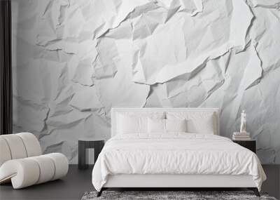 Water Damage Creases A distressed water damaged texture with cru Wall mural