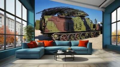 military combat vehicle Wall mural