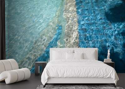 pool water motion Wall mural