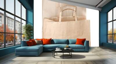 Paper shopping bags Wall mural