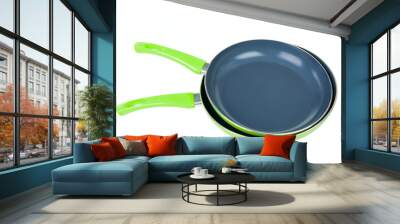 Some green pans Wall mural