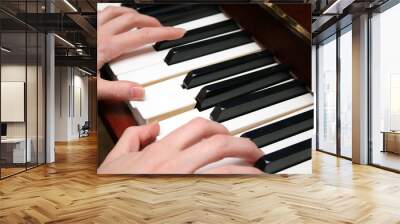 fingers piano Wall mural