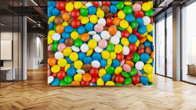 the texture of the candy Wall mural