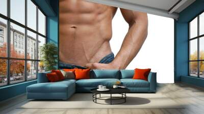 muscular male torso Wall mural