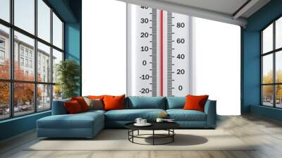 thermometer, hot Wall mural