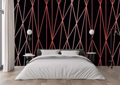 Stylish geometry Wall mural