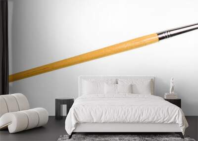 paint brush on white background Wall mural