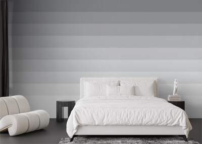 Gray color shades gradient background vector graphic, gray rough tint from light to dark stripes lines illustration backdrop, greyscale halftone spectrum simple image Wall mural