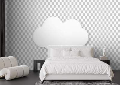 dream cloud isolated icon Wall mural