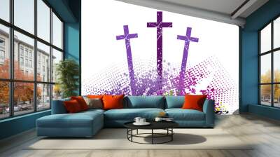 cross Wall mural