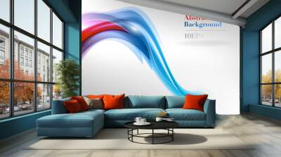 purple and blue abstract Wall mural