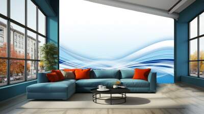 raster blue background Wall mural