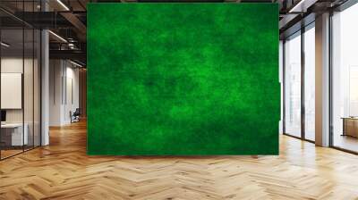 old dark green background Wall mural