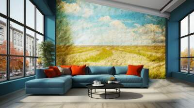 old illustration Wall mural