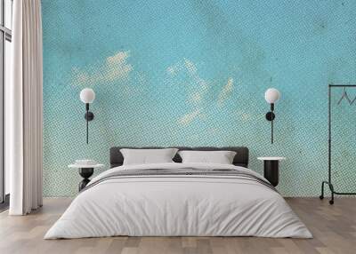 retro sky pattern on old paper Wall mural