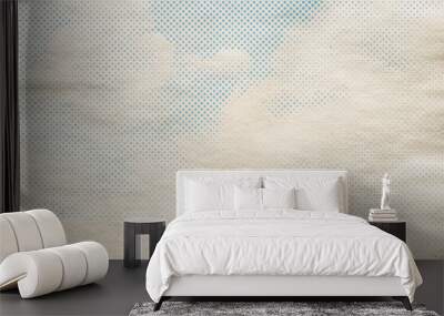 retro sky Wall mural