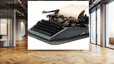 vintage typewriter Wall mural