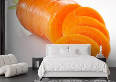 fresh carrot. Wall mural