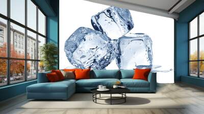 Three ice cubes Wall mural