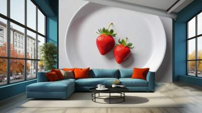 Strawberry Wall mural