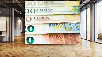 Euro Money. euro cash background. Euro Money Banknotes Wall mural