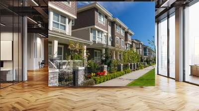 Apartment Buildings Wall mural